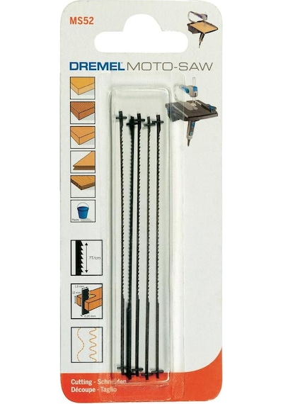 Dremel Moto-Saw İnce Ahşap Kesme Testere Bıçağı (MS52) - 2615MS52JA