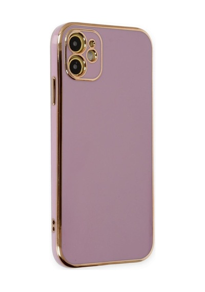Apple Uyumlu iPhone 12 Kılıf Luxury Seri Kamera Korumalı Silikon Kapak