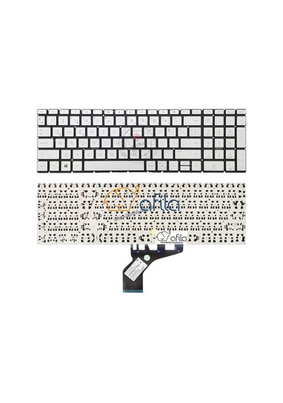 Hp 15-dw1001nt 8ke21ea, 15-dw1002nt 9fe50ea Notebook Klavyesi Gri Tr 99748613