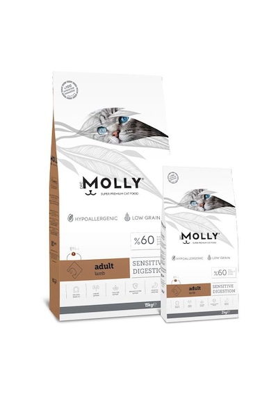 Molly Kuzu Etli Yetişkin Kedi Maması 15 KG