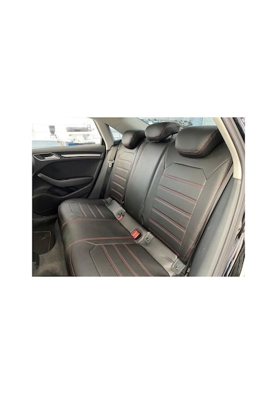 Audi A3 Araca Özel Deri Oto Koltuk Kılıf (500515401)