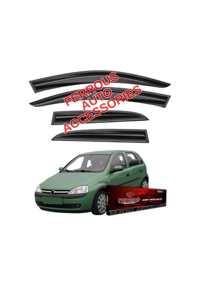 Opel Corsa C Ferrous Cam Rüzgarlığı 4lü 2001 2006