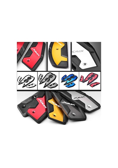 Yamaha Xmax 125/250/300 2018-2023 Basamak Paspas Seti 4 Lü Set Mavi Renk