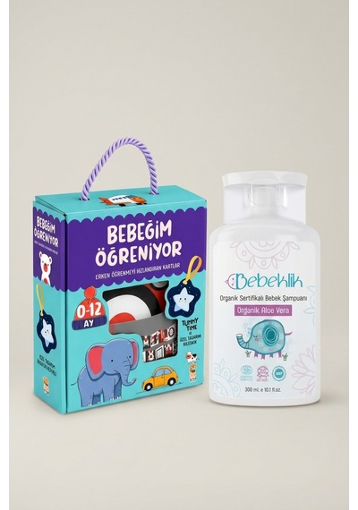 Baby Tales İlk Kartlarım & Bebek Şampuanı Seti Bebek Hediyelik Seti