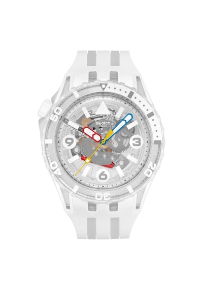 Sscu09k100 Swatch Scubaqua Aurelia Aurita Erkek Kol Saati Sscu09k100 Beyaz