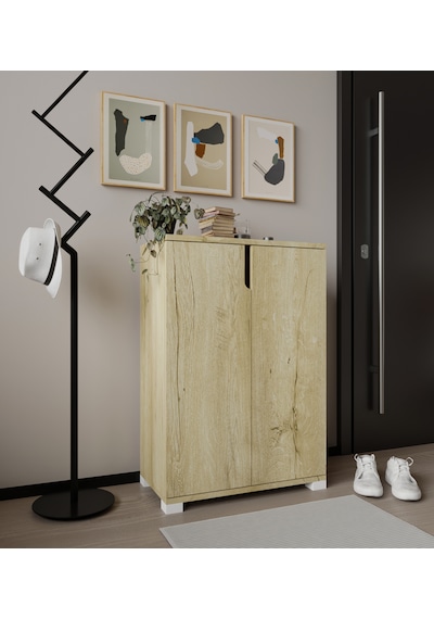 Venedik 4 Bölmeli Ayakkabılık Çok Amaçlı Dolap Mutfak Banyo Kiler Dolabı Safir Meşe Safir Meşe Venedik 4 Bölmeli Ayakkabılık Çok Amaçlı Dolap Mutfak Banyo Kiler Dolabı Safir Meşe Safir Meşe