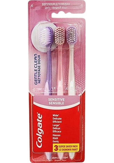 Colgate Gentle Clean 2+1 Diş Fırçası Hassas Yumuşak