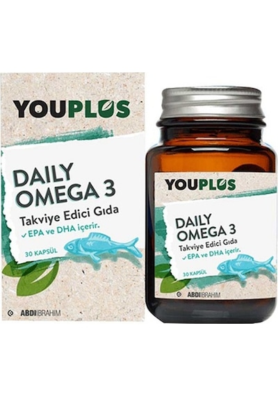 Youplus Daily Omega 3 Balık Yağı 30 Kapsül