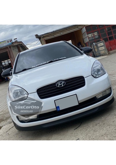 Hyundai Accent Era 2006-2012 Uyumlu Üniversal Astra H Lip Esnek Ön Lip 2 Parça Tampon Altı Dil Karlık Ön Ek 00 Şüscaroto Aksesuar
