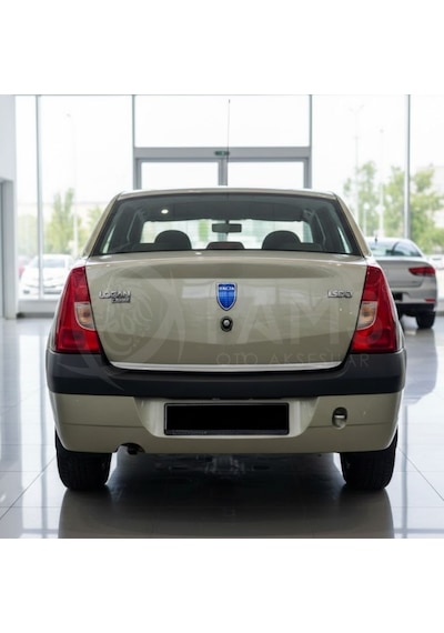 Dacia Logan Uyumlu Krom Bagaj Alt Çıta 2005-2012 Arası P. Çelik