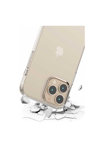 Apple Uyumlu iPhone 13 Pro Max Kılıf Şeffaf Lüx Ultra Koruma Silikon Renksiz