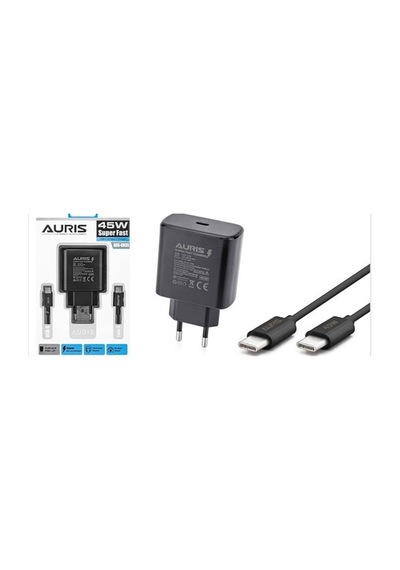 Auris ARS-CH35 45WATT 2 in 1 SÜPER HIZLI TYPE-C ŞARJ SETİ