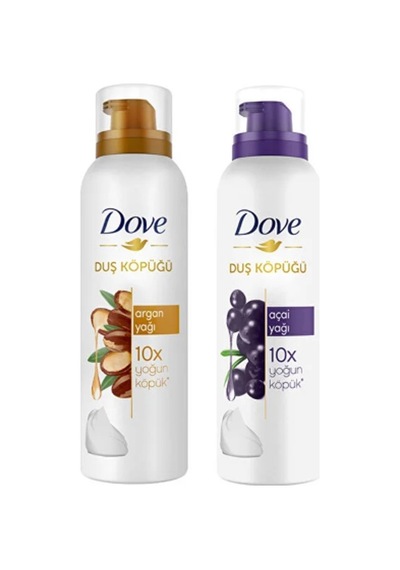Dove Duş Köpüğü Argan Yağı Ve Açai Yağı 200 Ml PKT.DOVE.046 Diğer