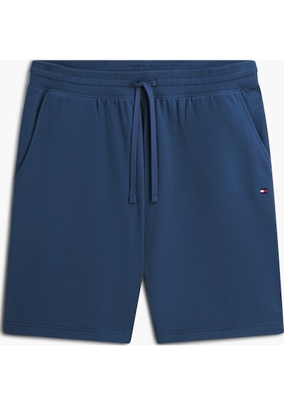 Tommy Hilfiger Essentıal Terry Sweatshort Erkek Mavi Eşofman Altı - Mw0mw37240