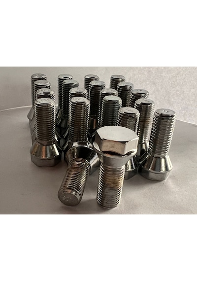 Dönüştürücü Bijonu Kısa Kafa 20'li Set 12x1.50mm