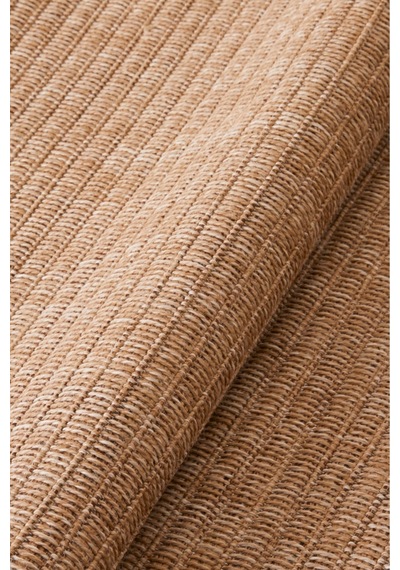 Doğal Jüt Görünümlü Dokuma Kilim Sade & Modern Minimal Tasarım Bej Bej