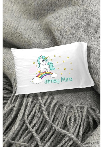 Unicorn Dreams Pamuklu 30x45 cm Yastık Kılıfı