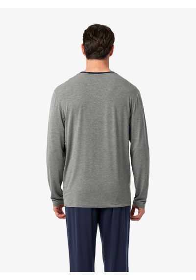 Blackspade Erkek Pijama Takımı 41044 - Gri Melanj