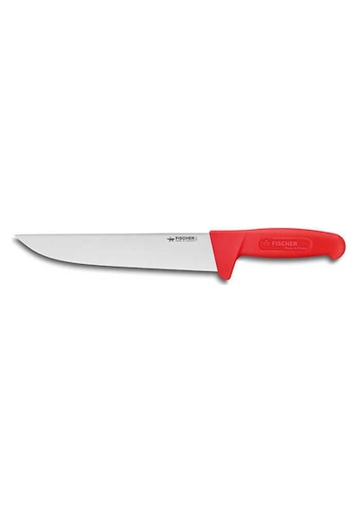 Fischer 3010 25cm Kasap Bıçağı, Kırmızı Diğer