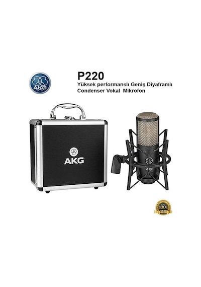 Akg P220 Condenser Vokal Mikrofon