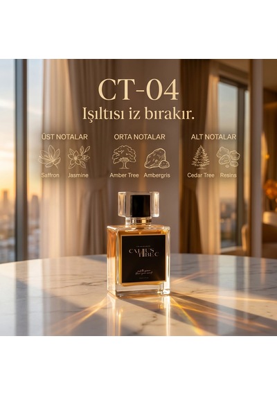 Calius Tibec Ct-04 Unisex Parfüm EDP 50 ML