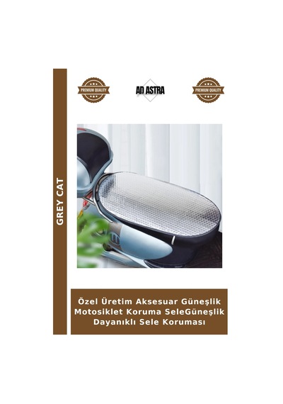 Özel Üretim Aksesuar Güneşlik Motosiklet Koruma Selegüneşlik Dayanıklı Sele Koruması