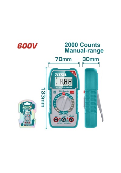 Total Dijital Multimetre Tmt5360011