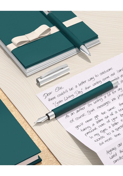 Faber Castell Ambition Soft Teal Dolma Kalem Turkuaz
