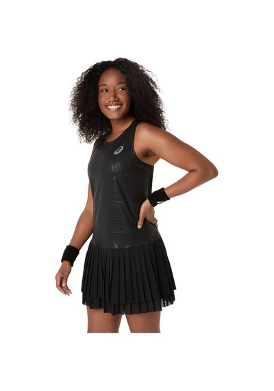 Asics Match Dress Nıght Energy Kadın Siyah Elbise 2042a386-001