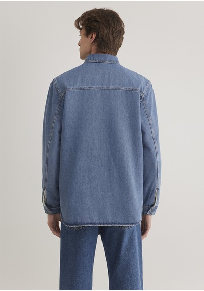 Mavi Jeremy Mid Blue Sherpa Classic Denim Çok Renkli