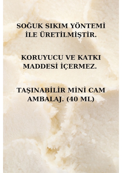 Shea Yağı 40 Ml - Soğuk Sıkım Karite Butter 20 ML