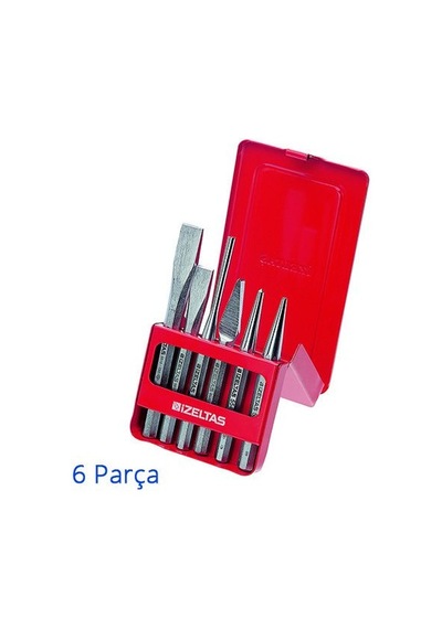 İzeltaş Keski-Zımba Takımı 6 Parca
