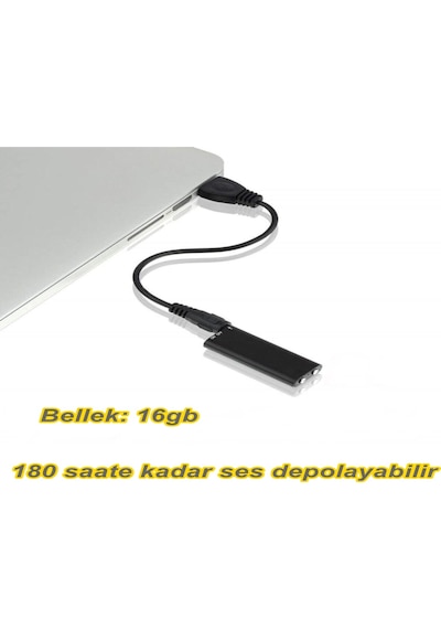 Reidan Mp Player & Ses Kayıt Cihazı 16Gb Mp3 Fonksiyonlu Mini Kay