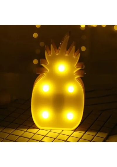 Led Işıklı Ananas Gece Lambası Belirtilmemiş