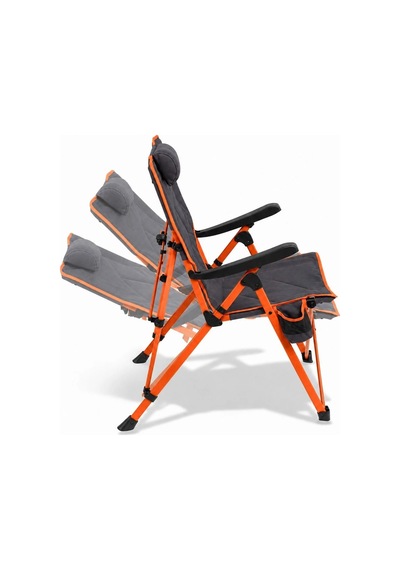 Madfox Flexlounge Ember 3x Katlanabilir Kamp Sandalyesi Turuncu