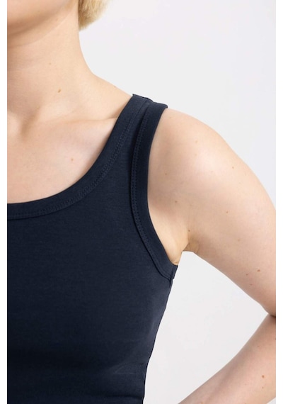 DeFacto Slim Fit Dar Kesim U Yaka Ribana Atlet C9826AXNSNV42