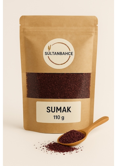 Sultanbahçe Sumak 110 Gr. - Doğal Ekşi Baharat - Katkısız - Salatalar Ve Et Yemekleri İçin