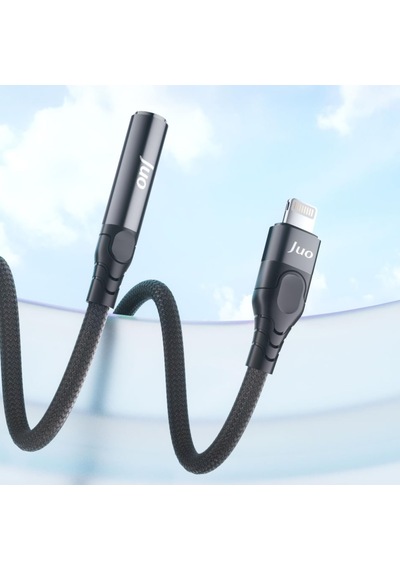 Lightning To 3.5mm Jack Aux Kulaklık Çevirici Dönüştürücü Adaptör Kablo