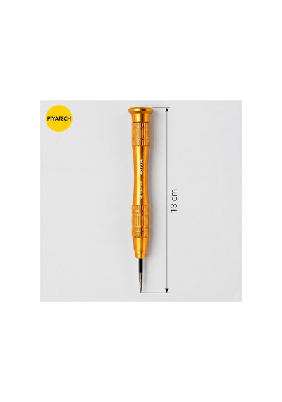 8877a 0.8x25mm Hassas Cep Telefonu Ve Elektronik Tamir Tornavidası Alüminyum Saplı 13 Cm