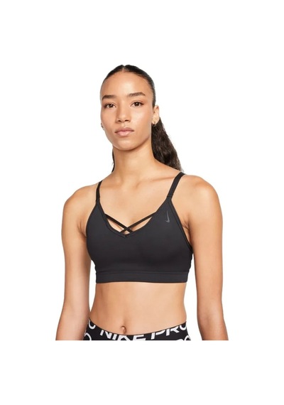 Nike Yoga Dri-fit Indy Womens Light-support Padded Strappy Sports Bra Hafif Destekli Kadın Spor Bra Siyah Nike Yoga Dri-fit Indy Womens Light-support Padded Strappy Sports Bra Hafif Destekli Kadın Spor Bra Siyah