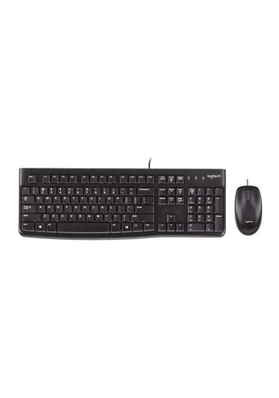 Logitech Mk120 Kablolu Set 920-002560 Siyah Optik