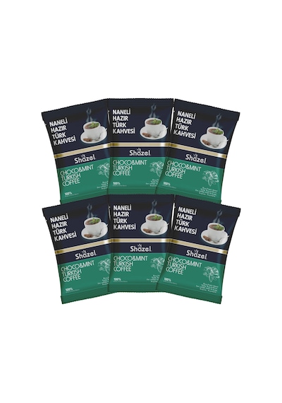 Shazel Naneli Hazır Türk Kahvesi 6 x 100 G