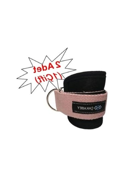 Pembe Renkli Ankle Straps Bilek Ağırlık Kemeri Ve Cable Kickback Aparatı Açık Kırmızı