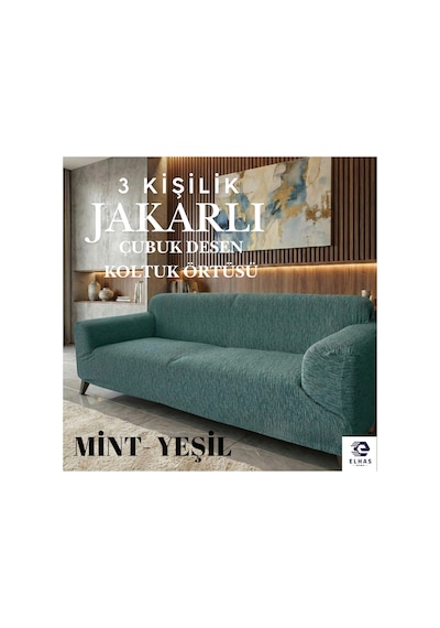 Jakarlı 3 Kişilik Lastikli Kanepe Örtüsü Lastikli Koltuk Örtüsü Koltuk Kılıfı Çubuk Desen Mint Yeşil - 808552754 Mint Yeşil Jakarlı 3 Kişilik Lastikli Kanepe Örtüsü Lastikli Koltuk Örtüsü Koltuk Kılıfı Çubuk Desen Mint Yeşil - 808552754 Mint Yeşil