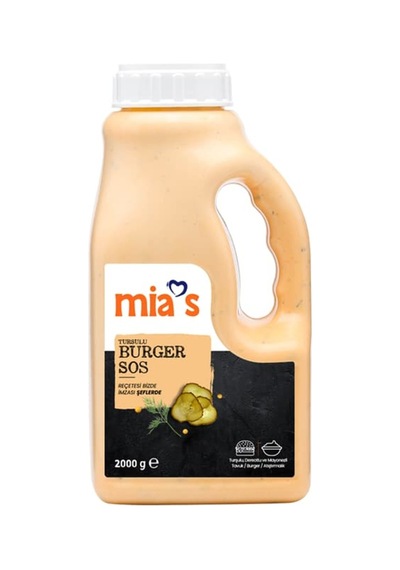 Mia's Turşulu Burger Sos 2.1 Kg
