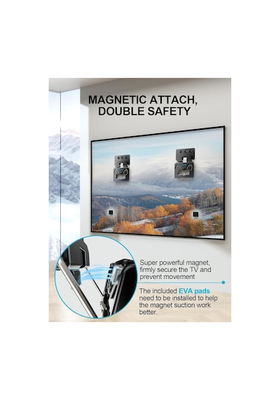 Ultra İnce Tv Duvar Askısı, Sadece 14"-80" Düz Ve Çerçeveli Tv'lerle Uyumludur, 0,3" Mikro Boşluklu Düşük Profilli Tv Askısı, Minimalist Görünüm, Her İç Mekana Uyum Sağlar Ultra İnce Tv Duvar Askısı, Sadece 14"-80" Düz Ve Çerçeveli Tv'lerle Uyumludur, 0,3" Mikro Boşluklu Düşük Profilli Tv Askısı, Minimalist Görünüm, Her İç Mekana Uyum Sağlar