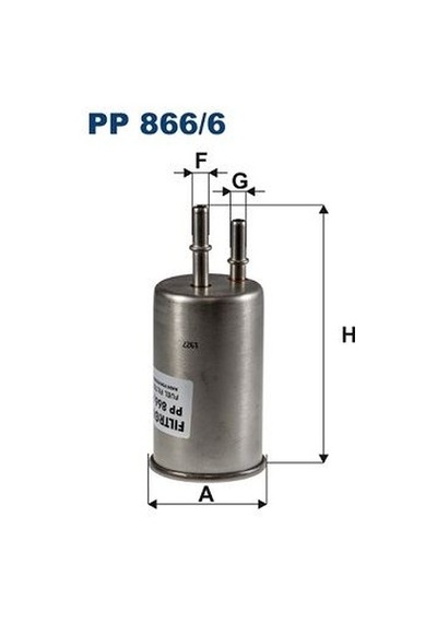 Fıltron Pp866.6 Yakıt Filtresi Volvo S60 1.5- 2.0 2014 S80 V40 V60 V70 Xc60 Xc70 31355412- 31430629