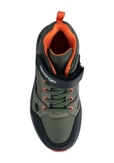 Slazenger  KESHA Çocuk Cırt Cırtlı Haki  -  Siyah Bot