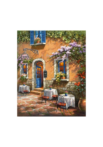 Fransız Kafesi Çerçeveli 90x110 Sayılarla Boyama Hobi Seti No Color