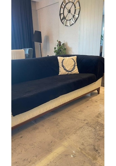 Tr Wellsoft Koltuk Örtüsü 220x230 Siyah Diğer